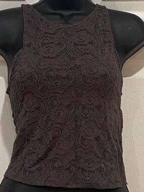 American Eagle "Soft & Sexy" Lace Crop Top